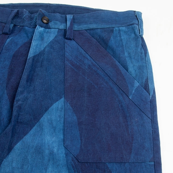 INDI + ASH ISAAC PANT - INDIGO PAINTBRUSH CAMO - Picture 12 of 14